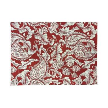 Imagem de Jogo Americano Normandie Alcachofra Vermelho Blauss Maison