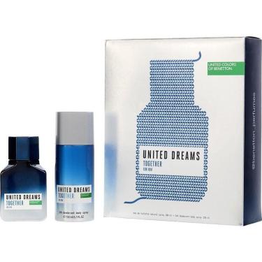Imagem de Perfume Feminino Benetton United Dreams Together Edt Spray 100 ml&desodorante 150