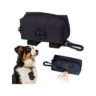 Imagem de Bolsa Portatil Tecido Para Saco de Lixo Pets Preto SNH50 Snel Home