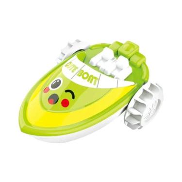 Imagem de Brinquedos De Banho Para Bebês: Patinho Nadador E Veículo De Desenho A