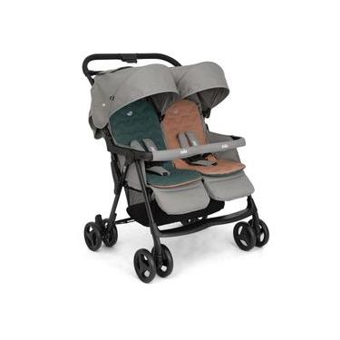 Imagem de Carrinho de Gêmeos Aire Twin Cinza Pebble - Joie