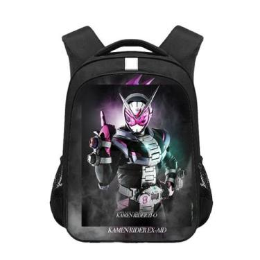 Imagem de Mochila escolar Maskers Rider Kamens Riders Anime 30,5x16x44cm - Yiwei
