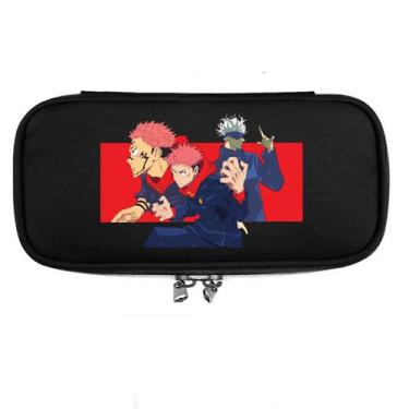 Imagem de Bolsa de lápis Jujutsus Kaisens Gojos Satorus Itadoris Yujis PU - Yiwe