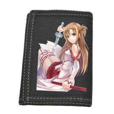 Imagem de Carteira Yuukis Asunas Anime Characters Slim BiFold Oxford - Yiweisai