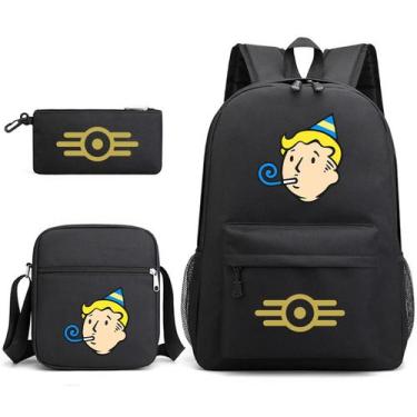 Imagem de Conjunto de mochilas Vaults Boys Cartoon Kids School 3 unidades de ani