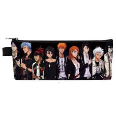 Imagem de Bolsa de lápis Bleachs Kurosaki Ichigo Cartoon Anime para crianças - Y