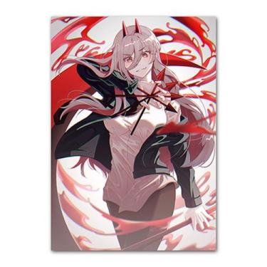 Imagem de Pôster de arte de parede Picture Chainsaws Mans Anime Art 30x40cm - yi