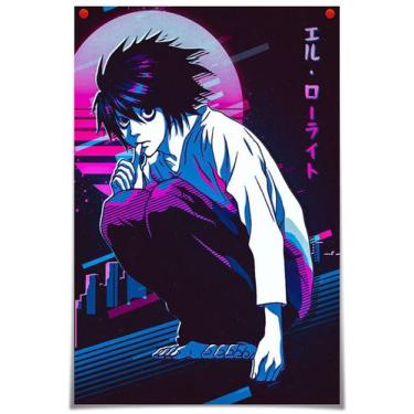 Imagem de Pintura de parede em tela Deaths Notes Dazais Osamus Anime - yiweisai