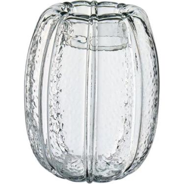 Imagem de VASO DECORATIVO HOME&CO VIDRO 23x18x18cm TRANSPARENTE