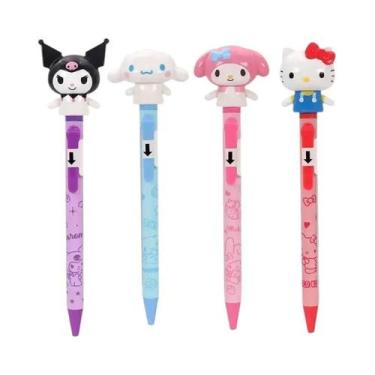 Imagem de Caneta Esferográfica 3D Kawaii Sanrio Hello Kitty Kuromi Cinnamoroll C