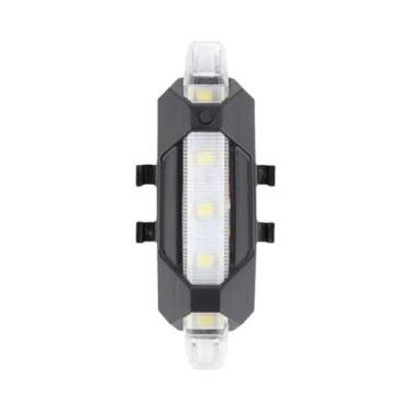 Imagem de Lanterna Traseira De Bicicleta Recarregável USB À Prova d'Água Para Mo
