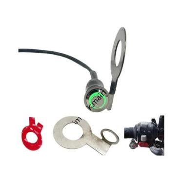 Imagem de Interruptor De Guidão LED À Prova d'Água Para Motocicleta, Liga/Deslig