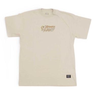 Imagem de Camiseta Grizzly Glacier Script - Creme (Oversize)-Masculino