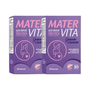 Imagem de Kit 2x Vitamina Matervita 30 cps - HERBAMED