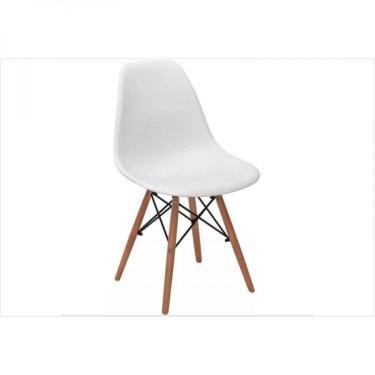 Imagem de Cadeira Eiffel Charles Eames ABS Base de Madeira Dsw