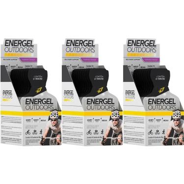Imagem de Kit 3X Energel Outdoors - 10 Unidades Guaraná com Açaí - BodyAction-Masculino