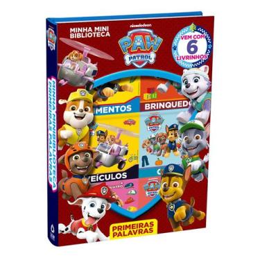 Imagem de Livro - Patrulha Canina Minha Mini Biblioteca - Primeiras Palavras