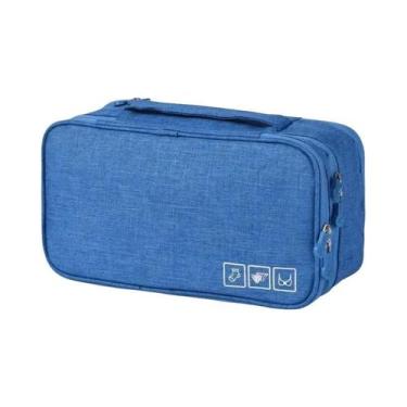 Imagem de Bolsa Organizadora De Viagem Para Roupas Íntimas, Cosméticos E Maquiag