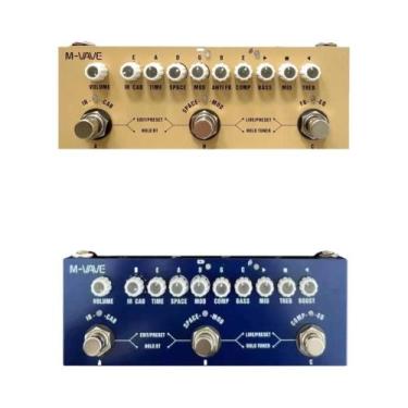 Imagem de Pedal De Guitarra Recarregável Multi Efeitos M-VAVE Cube BABY Chorus R
