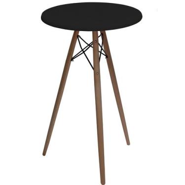 Imagem de Mesa Bistro Pulpito 60cm Redonda Tripé Eiffel Charles Eames Bar Barzin