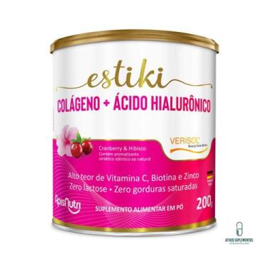 Imagem de Estiki Colágeno Hidrolisado Verisol com Ácido Hialurônico 200g APISNUT