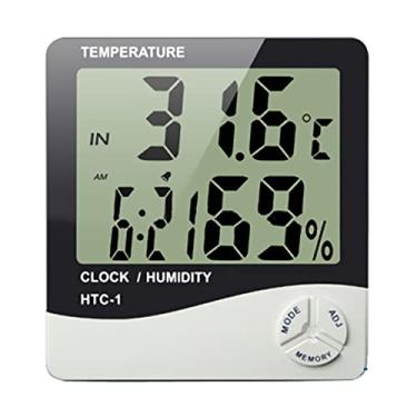 Imagem de OEM Relógio Digital com Medidor de Umidade e Temperatura