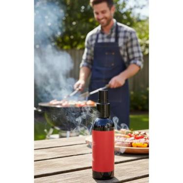 Imagem de Fumaça Líquida Churrasco 150ml Spray: Sabor Defumado Instant - Congrat