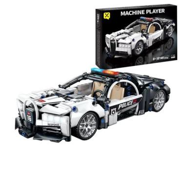 Imagem de Blocos De Montar Carro Jeep Off-road Ferrari Polícia Moto - MACHINE PL