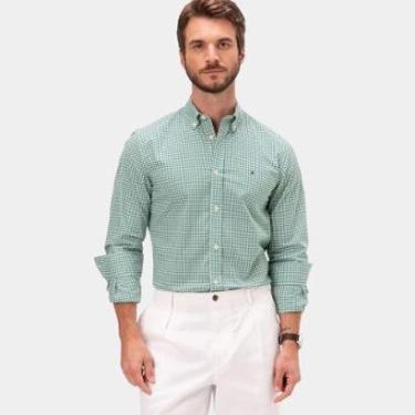 Imagem de Camisa Tommy Hilfiger M. Longa Micro Xadrez-Masculino