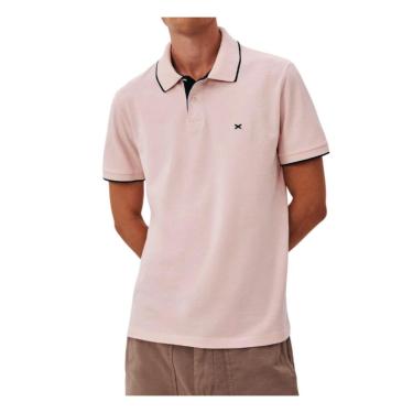 Imagem de Camisa Polo Masculina Hering MC Regular Rosa - 36HKLNEN-Masculino