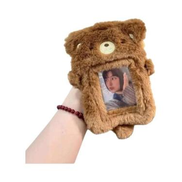 Imagem de Capa Protetora De Pelúcia De Desenho Animado Fofo Para Photocard, Chav