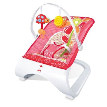 Imagem de Cadeira de Descanso para Bebê BW095 com Assento Acolchoado Vibração Som Base Curva Impo...