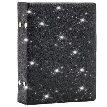 Imagem de Álbum Fotográfico OEM Glitter 10x15-120 Fotos Pop Top Couro Sintético Capa Dura para Im...