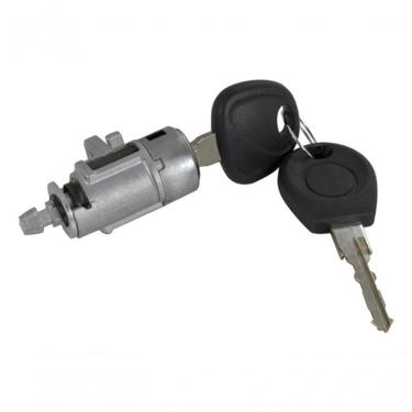 Imagem de Cilindro da Porta Dianteira Esquerdo HB20 G1 2012 a 2019 Prata Compatível com Hyundai HB20 e HB20S com Chave