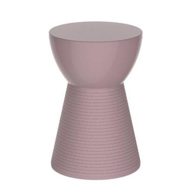 Imagem de Banqueta Baixa Sili Polipropileno Assento Plástico 44,4 Cm Rosê Im In Home