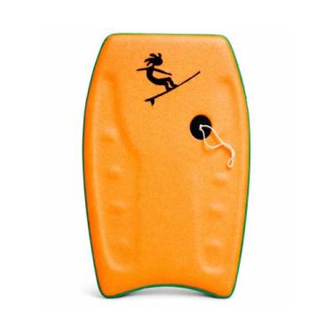 Imagem de Prancha Bodyboard Infantil 58cm com Leash Corda Segurança Praia Crianç
