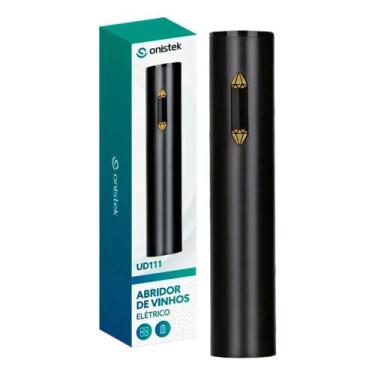 Imagem de Abridor de Vinho Elétrico Automático em Aço Inox Pratico - Minutobaby