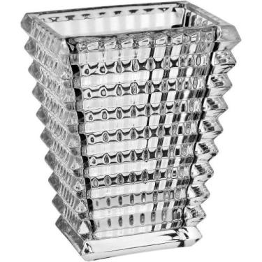 Imagem de Vaso Decorativo Enfeite Casa Retangular Home&co Eco Crystal 20x8x5cm T