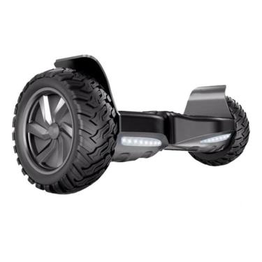 Imagem de Hoverboard Skate Elétrico Original 8.5 Offroad Led Bluetooth Preto Brinovar-Unissex