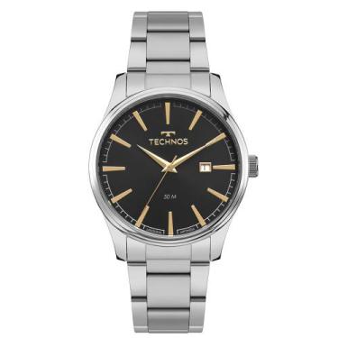 Imagem de Relógio Technos Masculino Steel Prata - 2115TZG/1P