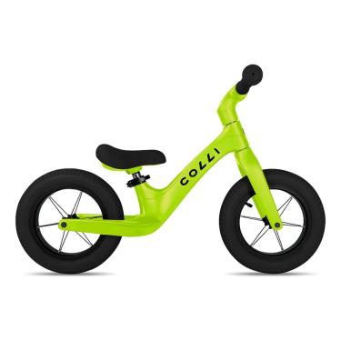 Imagem de Bicicleta De Equilíbrio Colli Pitukinha Balance Infantil Amarelo Neon