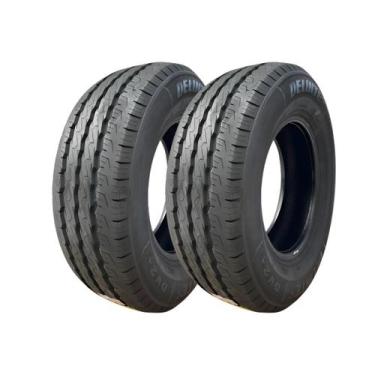 Imagem de Kit 2 Pneus Delinte Aro 14 185 R14C 102/100 DV2+ 8PR