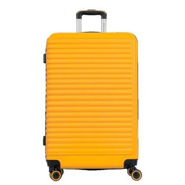 Imagem de Mala de Viagem 32kg Grande SESTINI Racer Amarelo Ziper Expansor Cadead