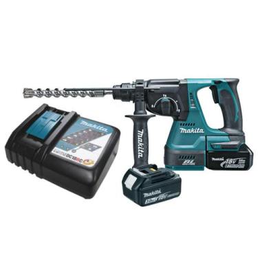 Imagem de Martelete Combinado 24mm 18V Bivolt - DHR242RFE - MAKITA, Bivolt