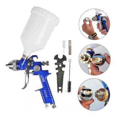 Imagem de Pistola De Pintura Automotiva 600 Ml Hvlp Pro 550 Pdr - LDR2