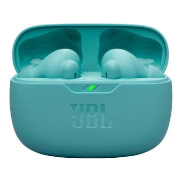 Imagem de Fone De Ouvido Jbl Bluetooth Sem Fio Wave Beam 2 Jbl - Azul, Azul