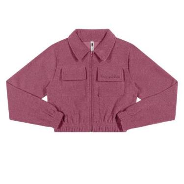Imagem de Jaqueta Menina Juvenil Mod.me em Tweed na cor Chiffon Tamanho:18, 18