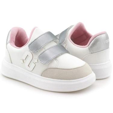 Imagem de Tenis Infantil Novope 98001115 Meninas, Branco, 31