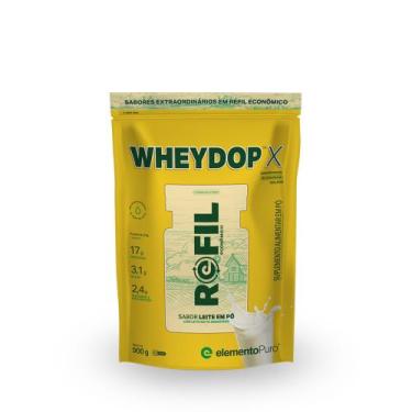 Imagem de Refil Wheydop X Elemento Puro - 900g, Leite ninho
