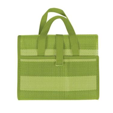 Imagem de Esteira Praia Dobrável Bolsa Impermeável Mor 1,80 x 90cm, Verde